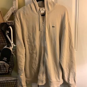 Lacoste mens hoodie size 7